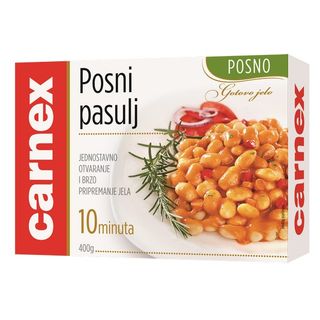 Posni Pasulj 400 G Folija Carnex (70815)