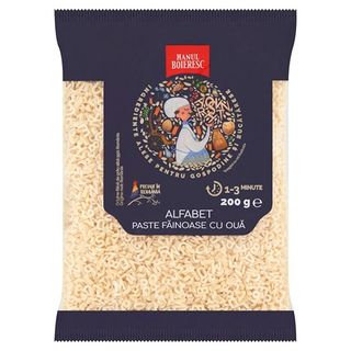 Hanul Boieresc Paste alfabet cu oua 200 g