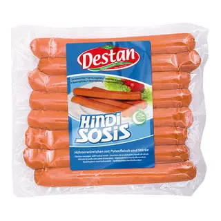 Destan Crenvursti Pui Si Curcan 400 Gr