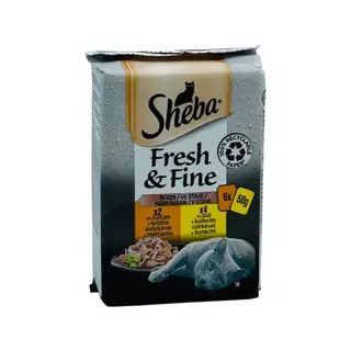 Sheba Minipouch Selectii De Pasare 6X50G