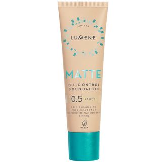 LUMENE MAKE UP puder tečni matte oil control SPF 20 0.5 light | 6412600847239