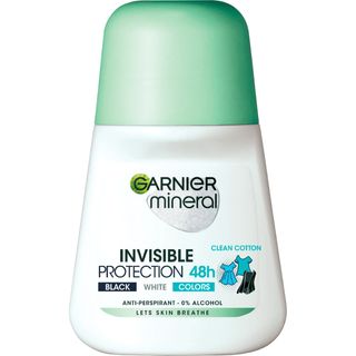 GARNIER mineral deo roll on 50 ml invisible protection cotton | 3600542310338