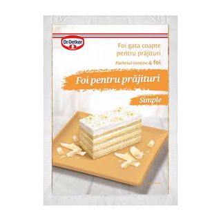 Dr. Oetker Foi Prajituri Simple 440G