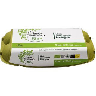Nature's Promise Bio, Oua ecologice, marimea M, 10 bucati (ID 85827)