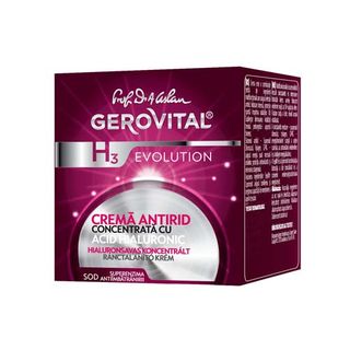 Gerovital H3 Evout Crema Antirid Hial 50
