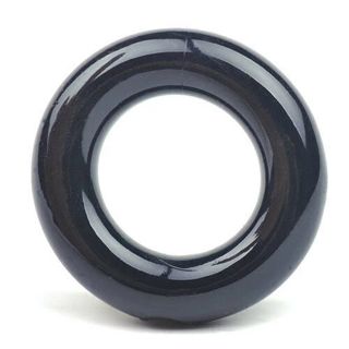 Black Color Thick Stretchy Cock Ring LUX14070
