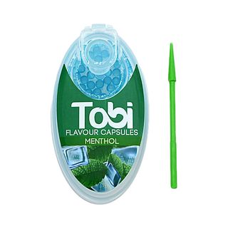 Set capsule aromatizante Tobi, Menthol, 100 buc.