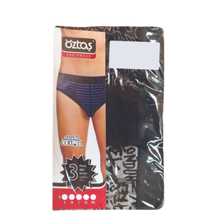 ASTAS slip muški 3 KOM XXL | 8690006174274