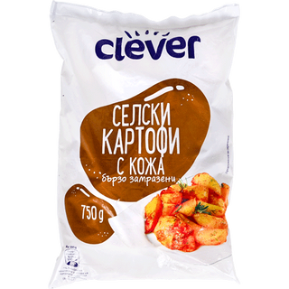 Clever Селски картофи с кожа 750 ГР / 38902602