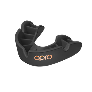 OPRO SELF-FIT Mouthguard Bronze Black