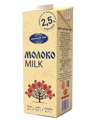 МОЛОЧНЫЙ МИР Lapte 2.5% UHT 1l