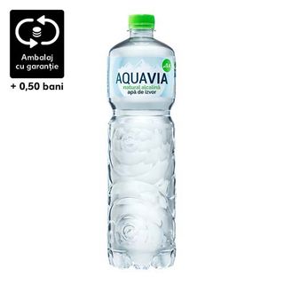 Aquavia Apa De Izvor Alcalina 1L Pet Sgr