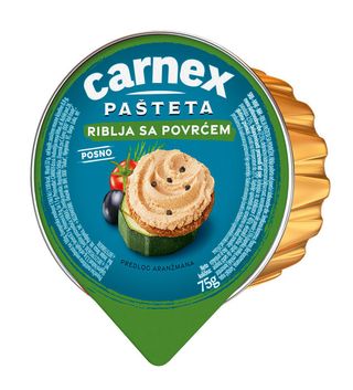 Pašteta 75Gr Riblja Sa Povrćem Carne