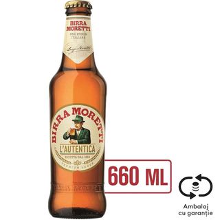 Birra Moretti, Bere blonda 660ml (ID 42890)