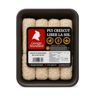Crochete Burgundia din carne de pui kg