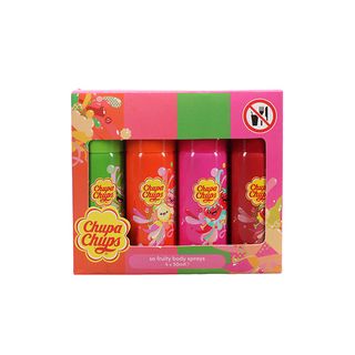CHUPA CHUPS BODY SPRAY SET 4X50ML