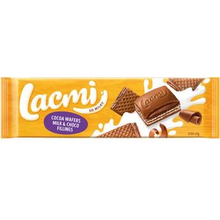 Lacmi ciocolata cu lapte cu napolitane si umplutura de ciocolata si lapte