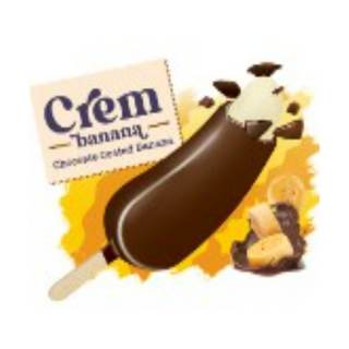 Sladoled Cream Banana 4X65Ml