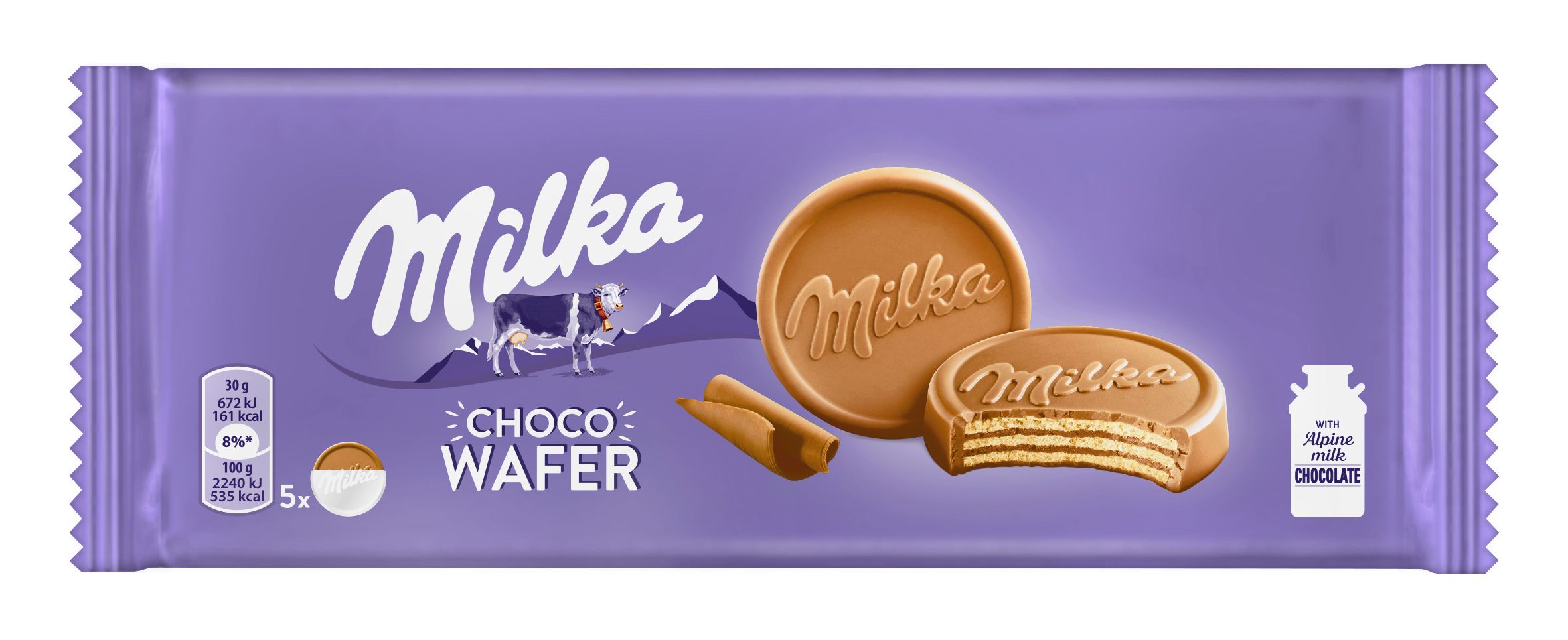 Milka Бисквити Choco Wafer