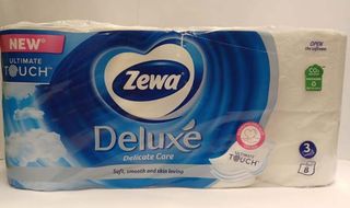 Hartie Igienica Zewa Deluxe Delicate Care 3 Straturi 8 Role