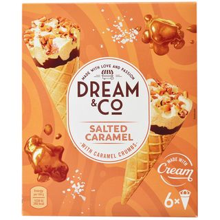 Dream&Co, Inghetata cu caramel sarat 6x120ml (ID 40015)