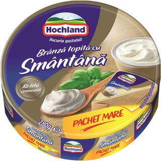 Hochland, Branza topita cu smantana Pachet mare 280g (ID 46585)