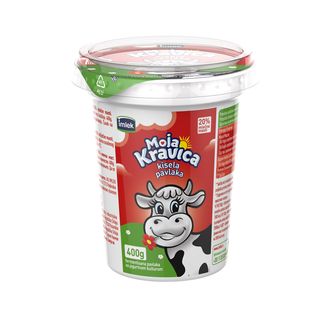 PAVLAKA IMLEK KRAVICA 20% 400GR CASA CRVENA*