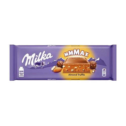Milka млечен шоколад Almond Truffle