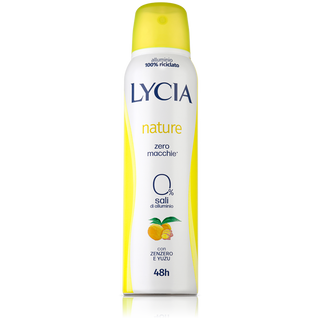 LYCIA anti-odour sprej 24h deo nature zenzero e yuzu 150 ML | 8002340016682