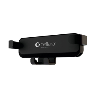 SUPORT AUTO TELEFON CELLARA GRAVITY PENTRU GRILA DE VENTILATIE - NEGRU,CL56623