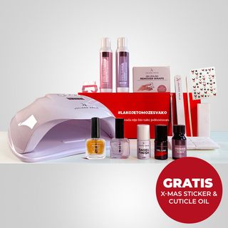 %JULIANA NAILS GEL LAK SET DIY X MAS ED.