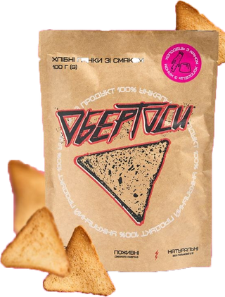 Crutoane "Obertosi" cu gust Piftie cu hrean 100gr.