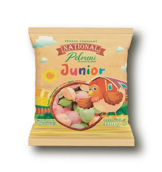 NATIONAL Pelmeni Junior cu carne de găină 400g