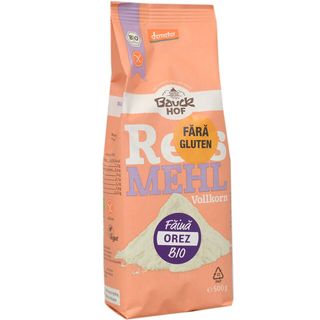 Bauckhof, Faina integrala de orez fara gluten 500g (ID 16096)