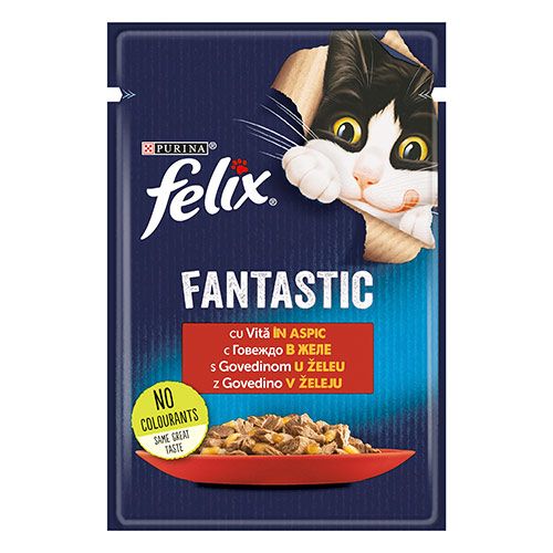 Felix Fantastic пауч коте Телешко грил