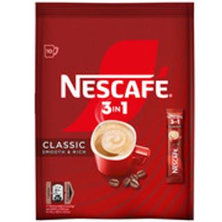 Nescafe Разтворима кафе напитка 3в1 плик 10x15.5гр 155 ГР / 38125244