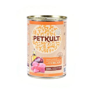 Hrana umeda pentru caini Petkult Adult cu curcan 400 g