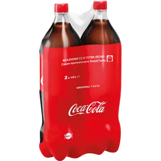 Coca Cola Газирана напитка twinpack 3 Л / 38934967