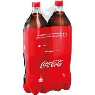 Coca Cola Газирана напитка twinpack 3 Л / 38934967