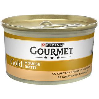 Gourmet Gold Mousse Curcan Hr.Pisici85Gr