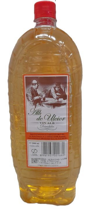 Alb de ulcior vin de masa alb demidulce 2l