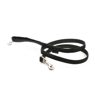 Lesa din piele pentru caini Macleather Negru 15 mm