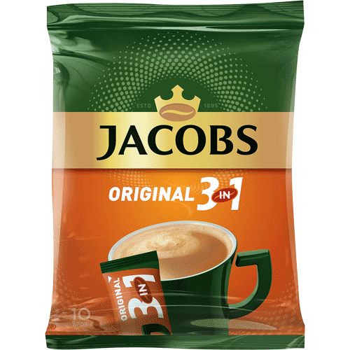 Jacobs Разтворима напитка 3in1 11,1