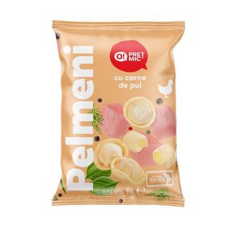 O! PRET MIC Pelmeni cu carne de pui 1kg