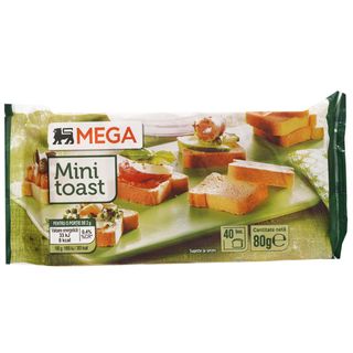 MEGA, Mini felii de paine prajita 80g (ID 66648)