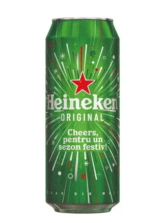 Bere blonda Heineken, 0.5 l