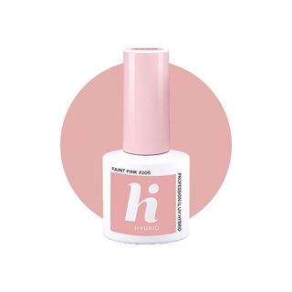 HI HYBRID UV LAK FAINT PINK 205