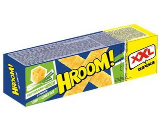 HROOM Chips cu gust de Cascaval Ceapa 100g