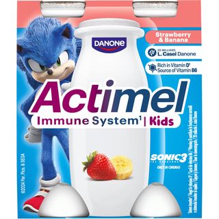 Actimel, Iaurt de baut cu capsuni si banane 4x100g (ID 95773)