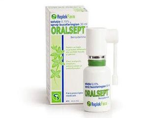 Oralsept spray. 0.15% 30ml